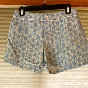 Blue Design Nylon Patagonia Shorts- size 2